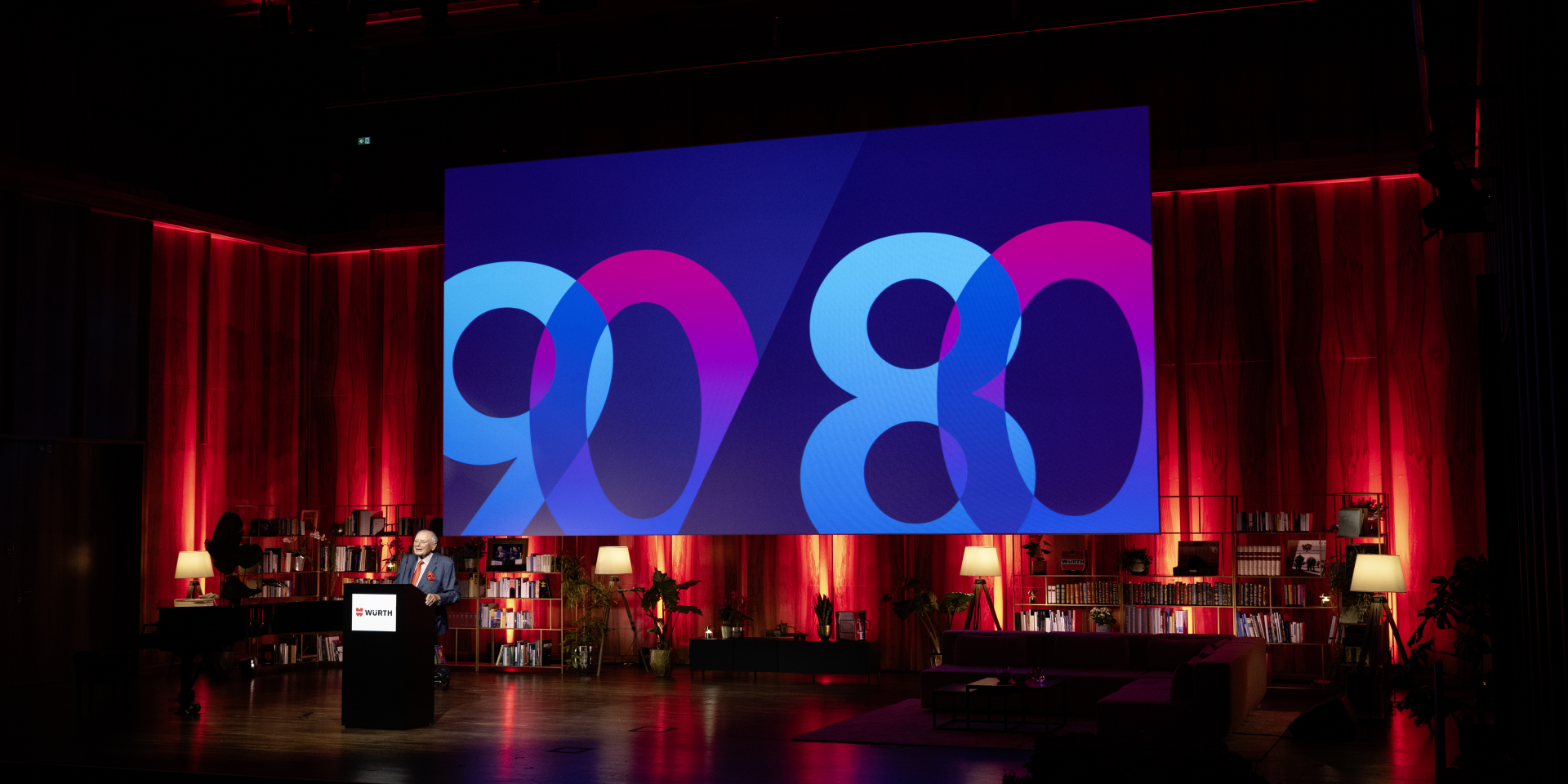 Festakt zum 90. Geburtstag von Prof. h. c. mult. Reinhold Würth