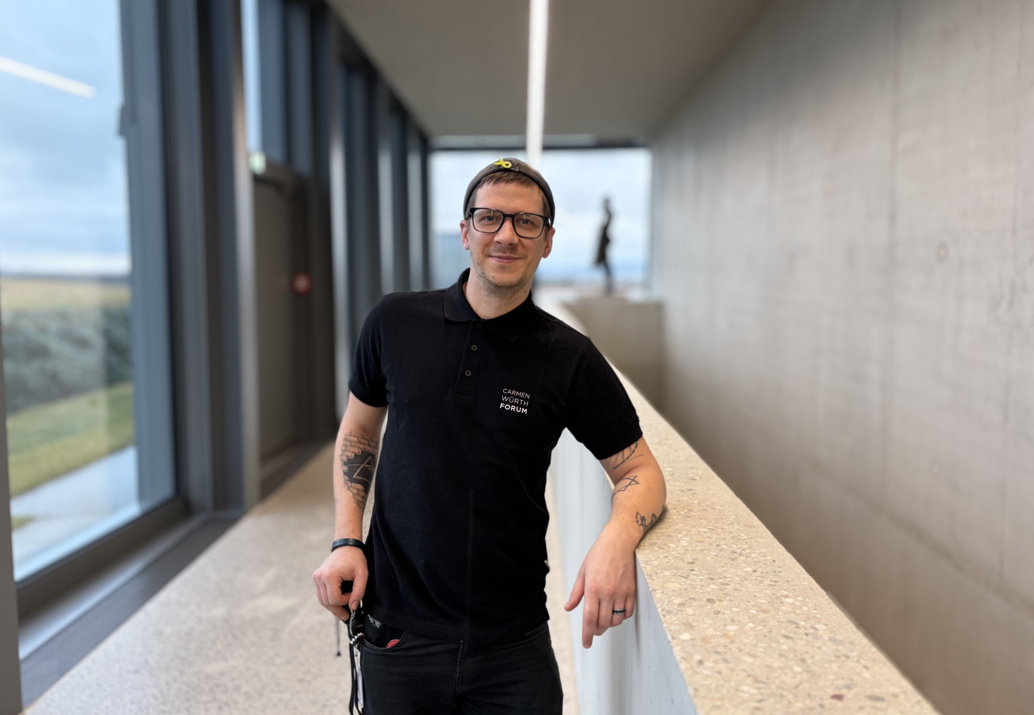 Lucas Schweer, Fachkraft für Veranstaltungstechnik